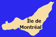 Île de Montréal. 
